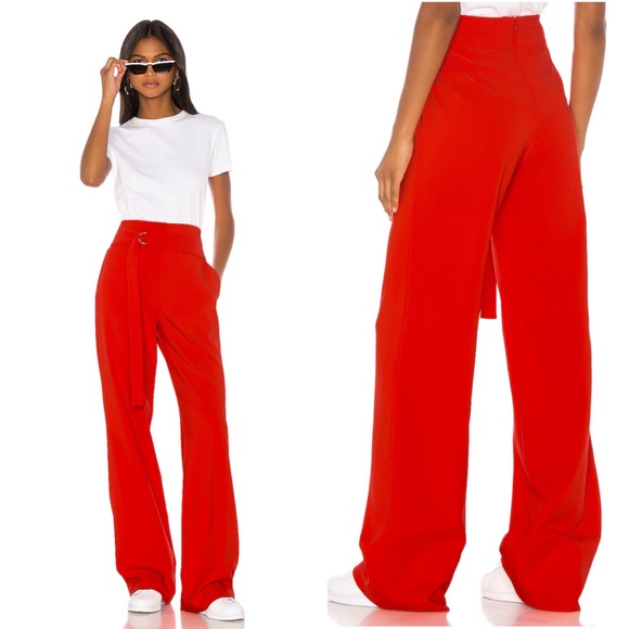 h:ours Pants - h:ours Lucy Pant in Fiery Red Size XS